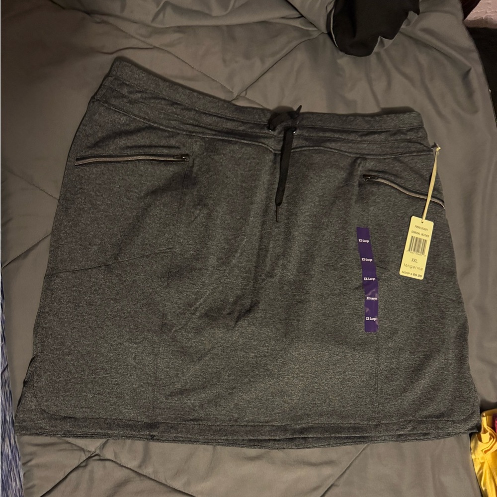 Tangerine 2xl skort gray